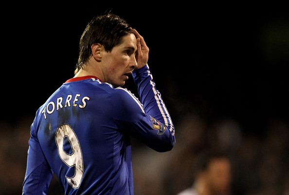 Torres In Chelsea Shirt