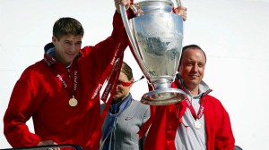 (c)Flickr@americanistadechiapas Rafael Benitez Steven Gerrard Istanbul Liverpool