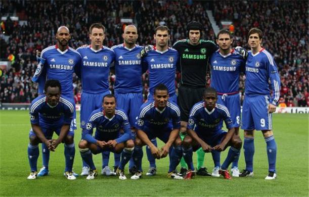 Soccer: chelsea 2011 squad