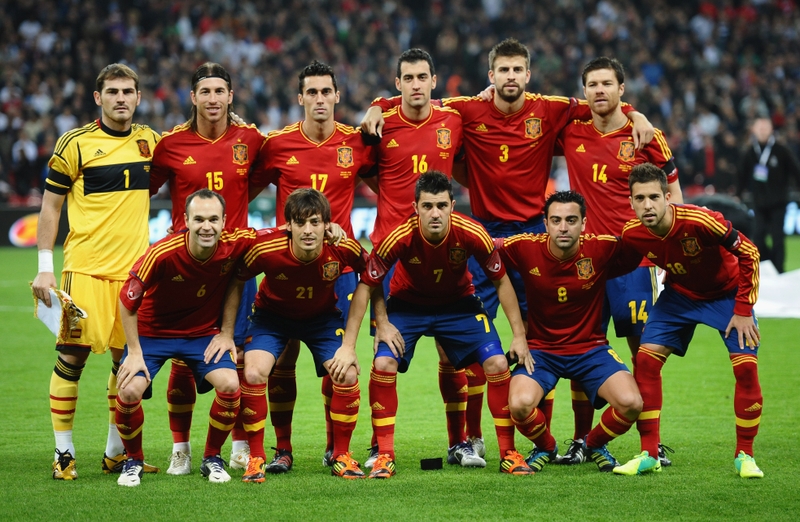 Spain at Euro 2012
