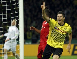 Lewandowski Dortmund Hummels Reus
