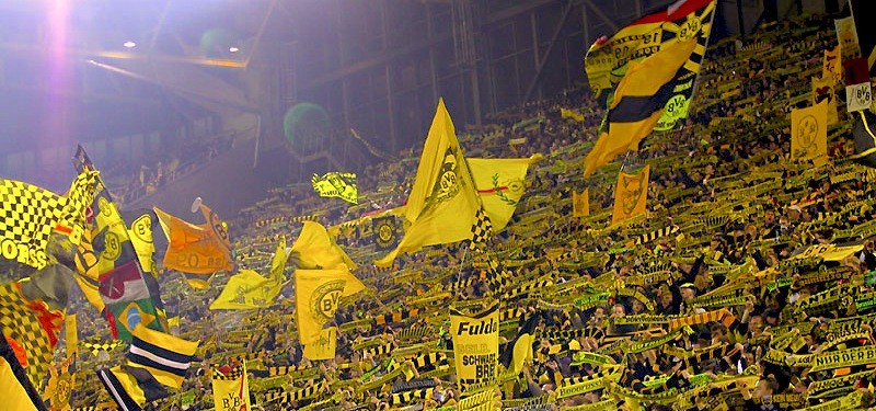 The Yellow Wall of Dortmund (EPA)