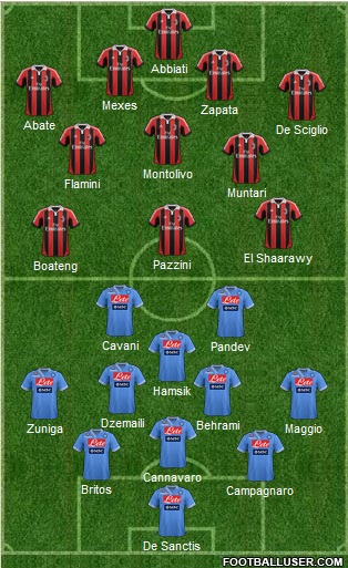 Milan-Napoli Milan