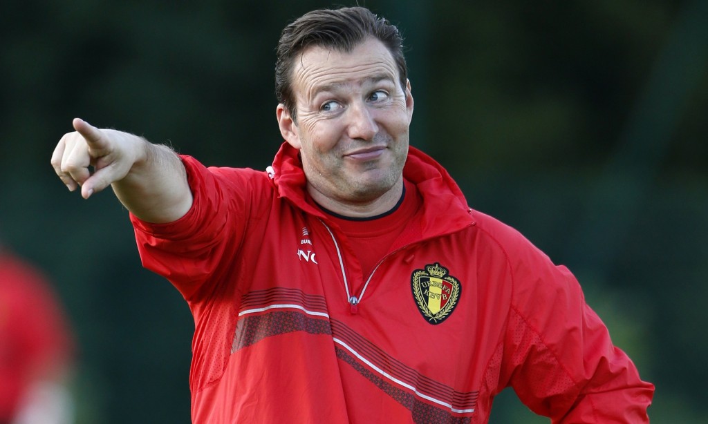 Belgium manager Marc Wilmots