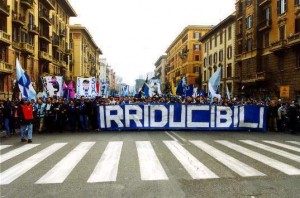 A massive Irriducibli banner