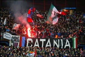 A classic Catania banner
