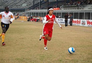 Young Sunil Chettri During His JCT Days.