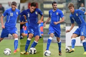 Berardi, Belotti, Zappacosta and Rugani have been impressive so far with Di Biagio's Azzurrini