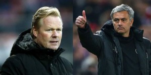 Koeman's team managed a strong defensive display against Mourinho's men