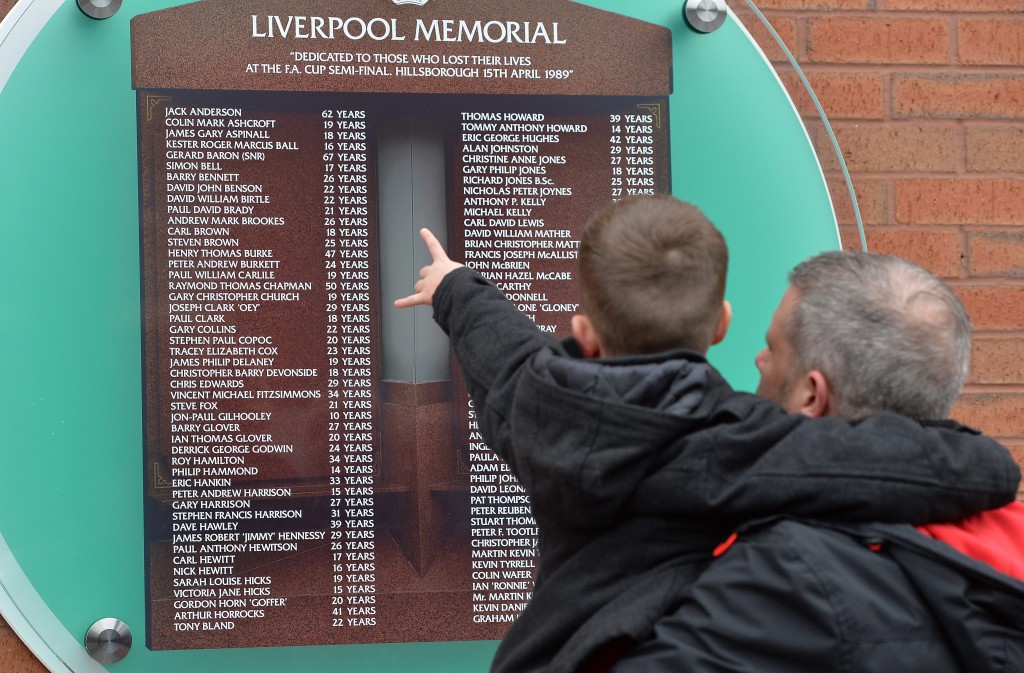 Hillsborough Memorial Service