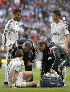 Bale's injury will be a real worry for Ancelotti who is already under pressure