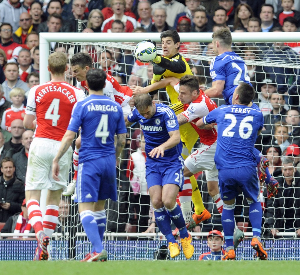 Chelsea held Arsenal to a draw at the Emirates