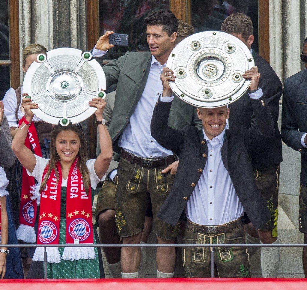 FC Bayern Munich championship celebrations