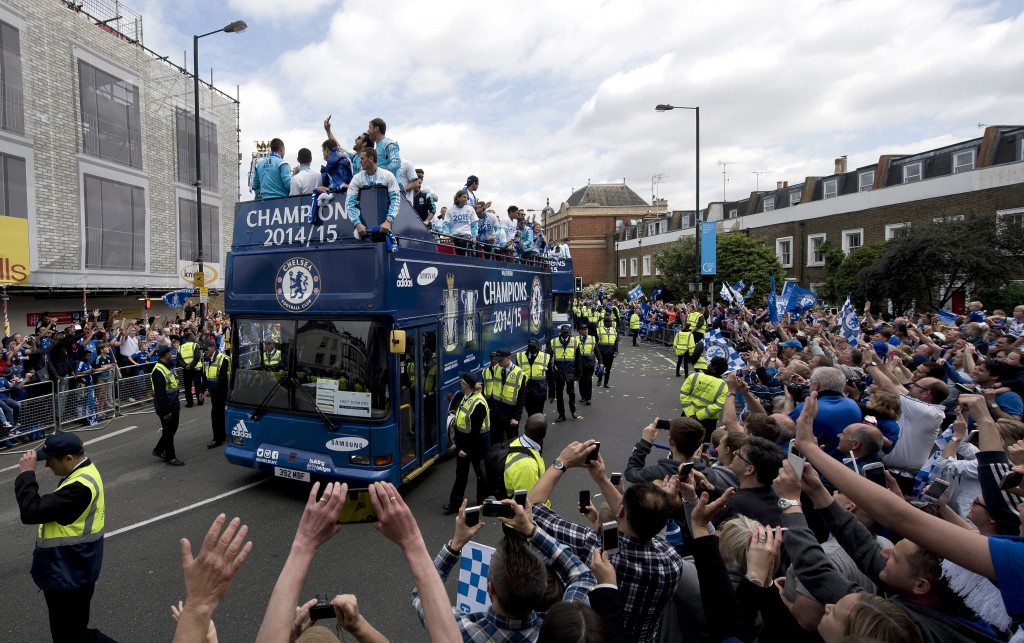 Chelsea Football Club Victory Parade 2015