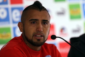 Chilean national soccer team press conference