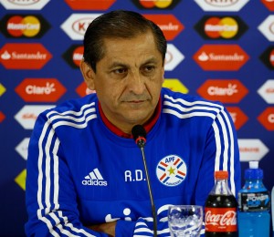 Paraguayan national soccer team press conference