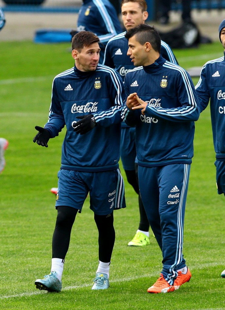 "Kun [Sergio Aguero] is at the club and hea  s such a good friend of Messi..."