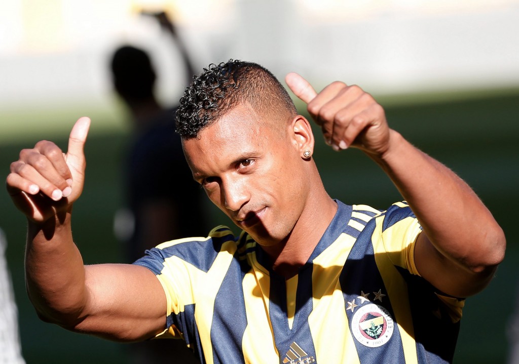 Fenerbahce's new Portuguese forward Nani