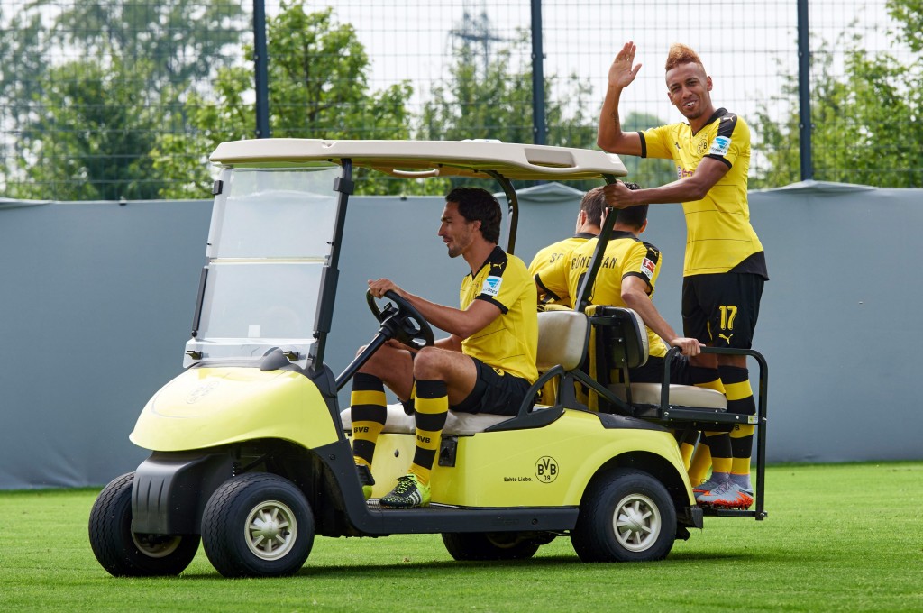 Borussia Dortmund photocall
