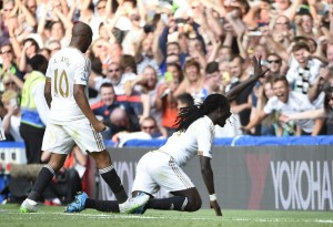 Gomis hasn't quite filled Bony's boots, though he has a far superior goal-celebration routine
