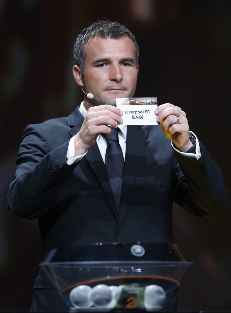 Liverpool in the Europa League draw