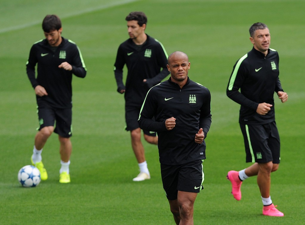 Manchester City training