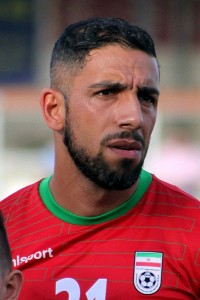 Ashkan Dejagah will look to score against an inexperienced Indian defense 