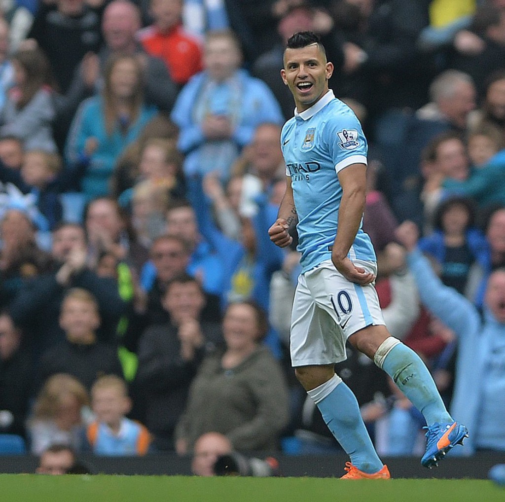Aguero put in a sterling performance against Newcastle United