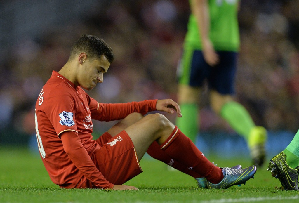 Coutinho needs to perform better. EPA/PETER POWELL EDITORIAL USE ONLY.