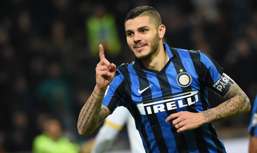 Icardi is a wanted man. (Photo Credits: AFP/Getty Images)