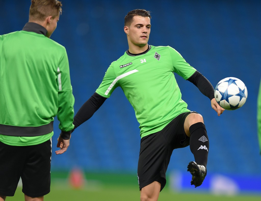 Borussia Monchengladbach training
