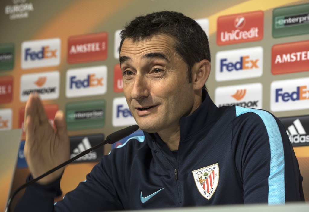 Athletic Bilbao press conference