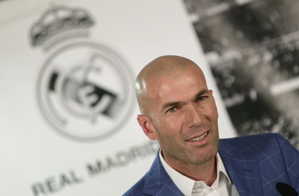 Zinedine Zidane takes over Real Madrid from sacked Benitez
