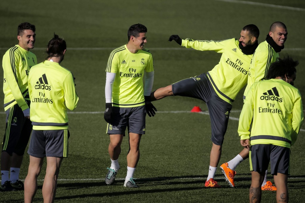 REAL MADRID TRAINING