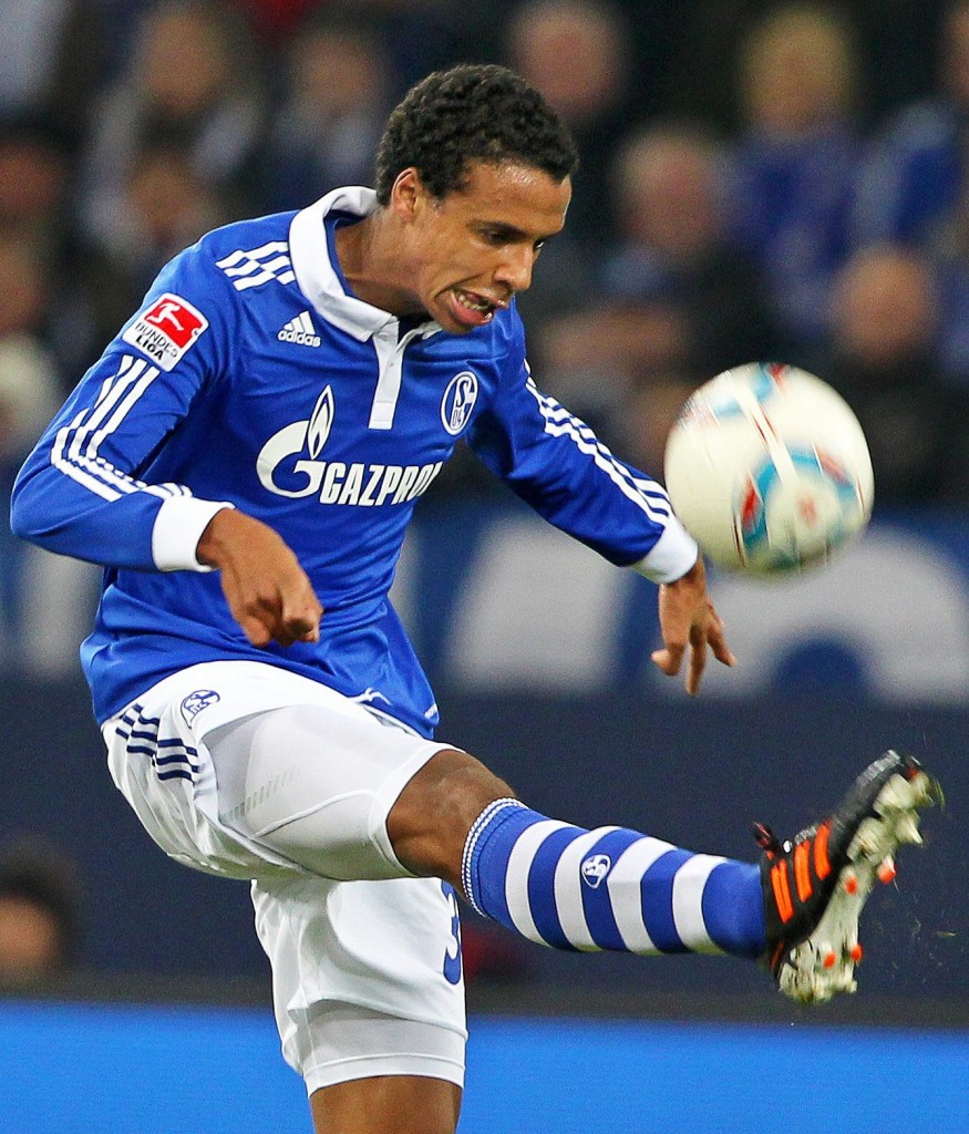 A file picture dated 21 January 2012 of Schalke's Joel Matip in action during the German Bundesliga soccer match between FC Schalke 04 and VfB Stuttgart in Gelsenkirchen, Germany.EPA/ROLAND WEIHRAUCH