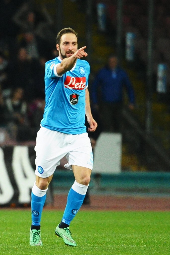 Higuain could be pointing towards an exit from Naples after reportedly not being keen on a contract extension at the club.