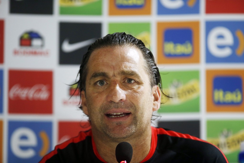 Press meeting of the head coach of Chilean national team