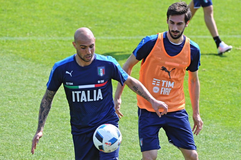 Italy training session