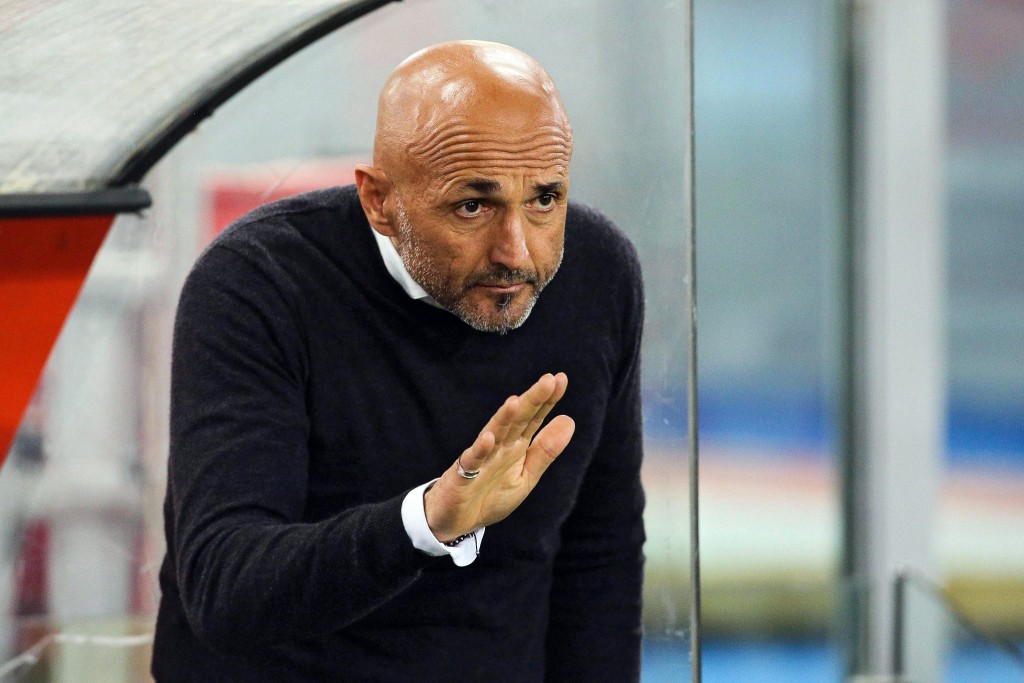 AS Roma coach Luciano Spalletti  will be overlooking his side from the touchlines. EPA/ALESSANDRO DI MEO