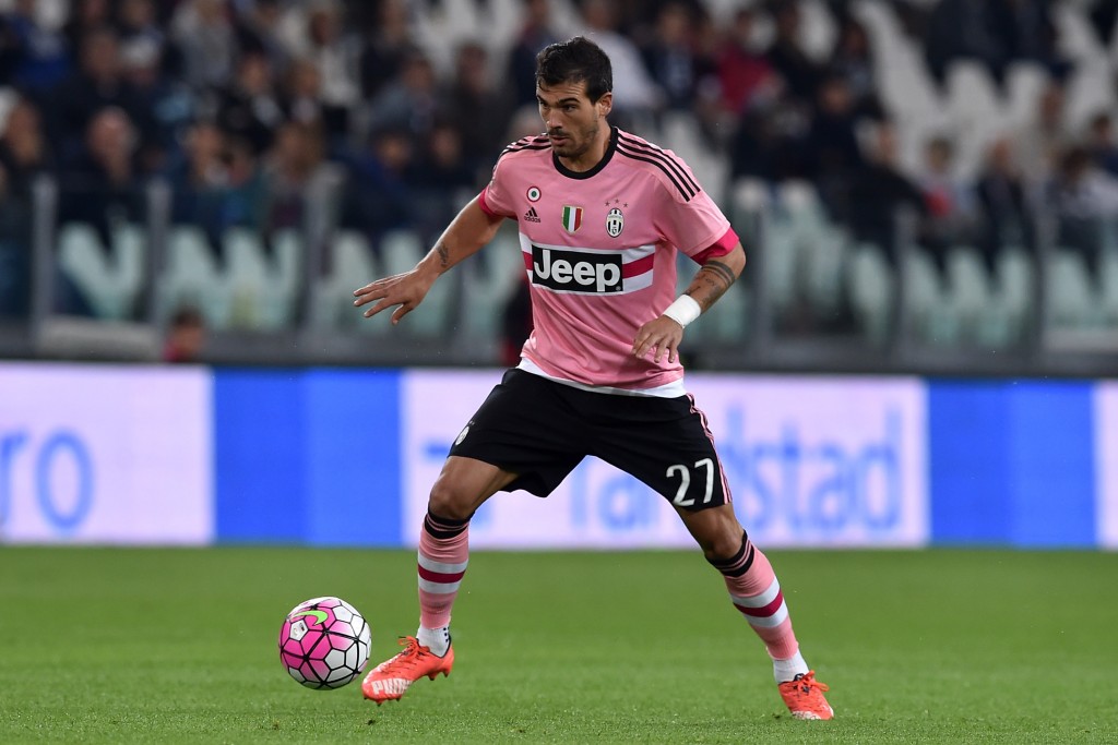 TURIN, ITALY - SEPTEMBER 23: Stefano Sturaro of Juventus FC in action during the Serie A match between Juventus FC and Frosinone Calcio at Juventus Arena on September 23, 2015 in Turin, Italy. (Photo by Valerio Pennicino/Getty Images)