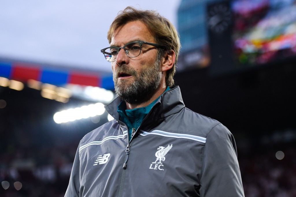 BASEL, SWITZERLAND - MAY 18: Manager of Liverpool Jurgen Klopp walks onto the pitch prior to the UEFA Europa League Final matach between Liverpool and Sevilla at St. Jakob-Park on May 18, 2016 in Basel, Basel-Stadt. (Photo by David Ramos/Getty Images)