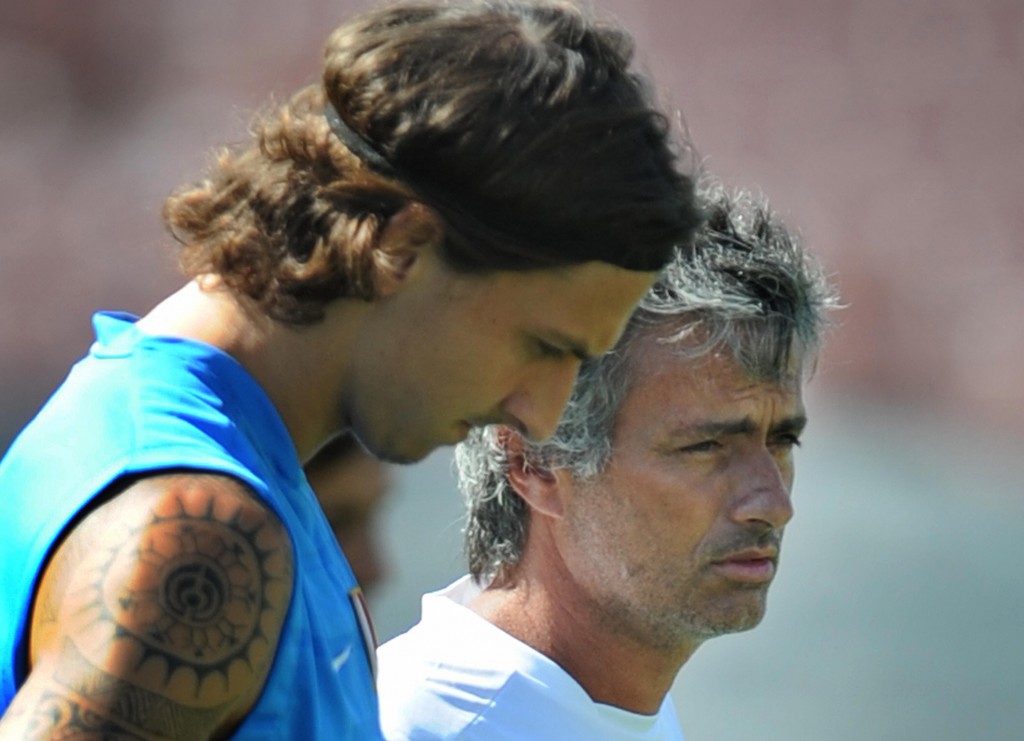 Zlatan remembers Conte well (Photo credit Mark Ralston/AFP/Getty Images)