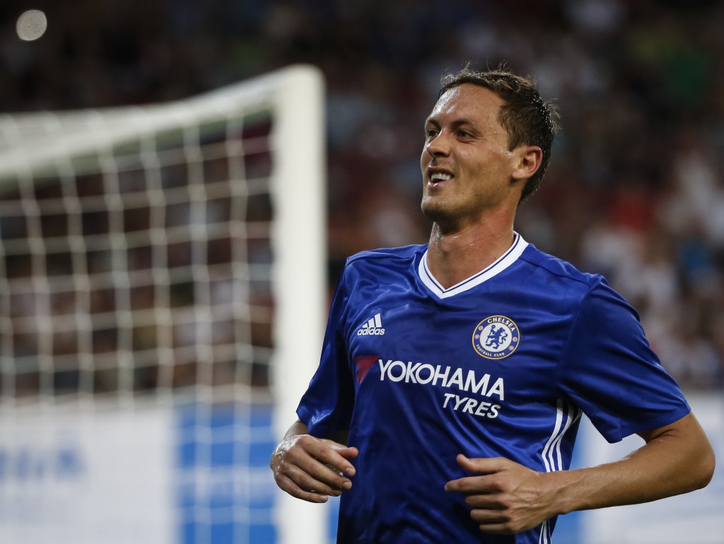 VELDEN, AUSTRIA - JULY 20: Nemanja Matic of Chelsea reacts during the friendly match between WAC RZ Pellets and Chelsea F.C. at Worthersee Stadion on July 20, 2016 in Velden, Austria. (Photo by Srdjan Stevanovic/Getty Images)