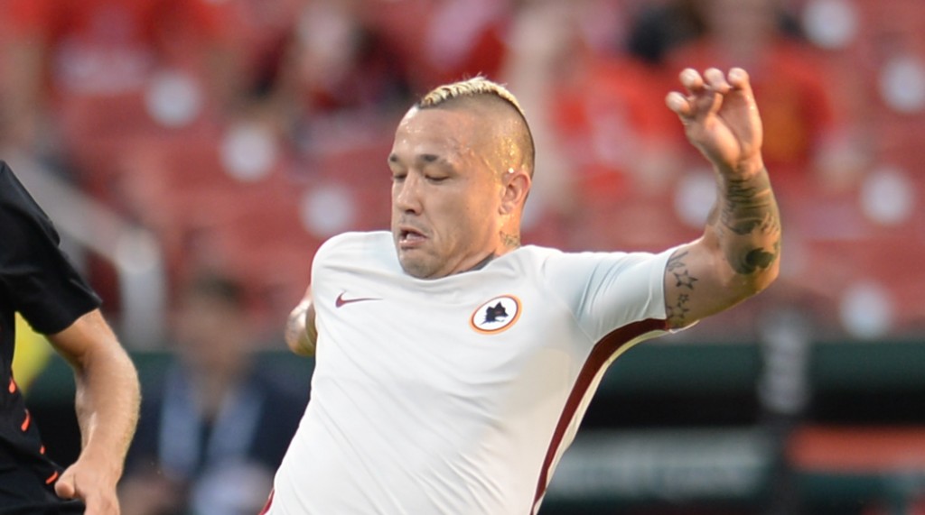 Sliding toward a Manchester United move? (Photo by MICHAEL B. THOMAS/AFP/Getty Images)