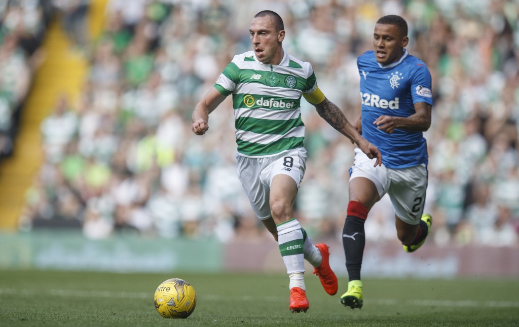 GLASGOW , SCOTLAND - SEPTEMBER 10: Scott Brown of Celtic during the Ladbrokes Scottish Premiership match between Celtic and Rangers at Celtic Park on September 10, 2016 in Glasgow. (Photo by Steve Welsh/Getty Images)