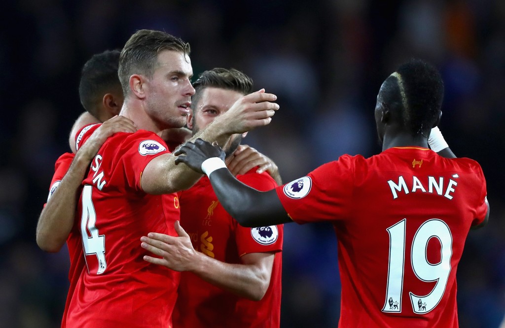 Henderson, Mane and Lallana have been key to Liverpool's attacking strength and the trio are likely to be the deciding factor in the game against Hull City on Saturday. (Picture Courtesy - AFP/Getty Images)
