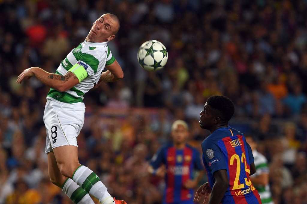 Umtiti has shown from day one that he is determined to lock a place down in the starting lineup and if he continues putting in performances like the one against Celtic, one can see him becoming a regular very soon. (Picture Courtesy - AFP/Getty Images)