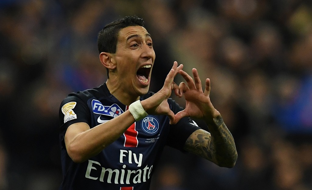 Angel Di Maria seems to have found a new home in Paris with the club boasting a strong Argentinian contingent but Chelsea could tempt the player with the prospect of redeeming himself after his Manchester United debacle. (Picture Courtesy - AFP/Getty Images)