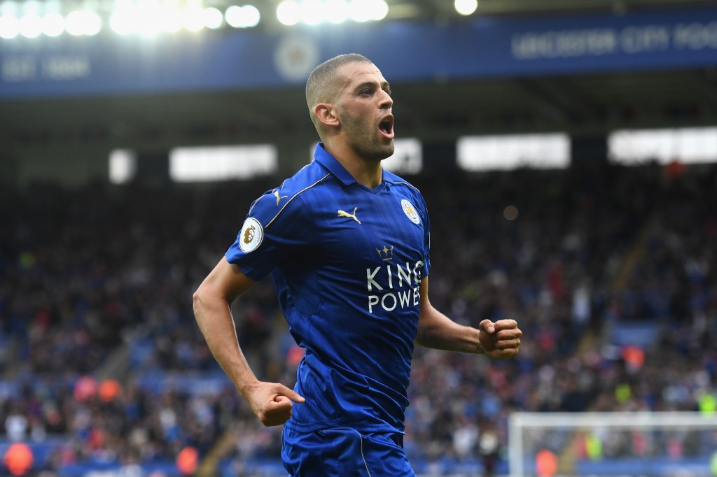 Islam Slimani will be crucial to Leicester's chances (Photo courtesy Michael Regan/Getty Images)