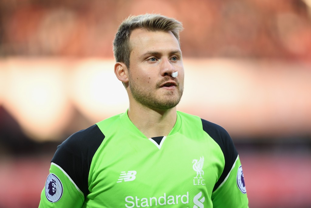 Mignolet failed to impress and is likely to see himself dropped in favour of the returning Karius. (Picture Courtesy - AFP/Getty Images)